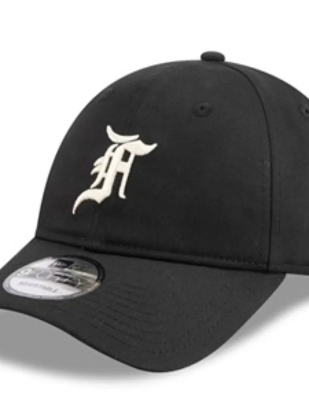 Men's New Era X Fear of God Black Chicago White Sox 9FORTY Adjustable Hat